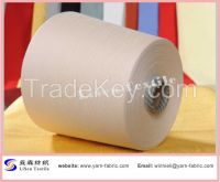 100% cotton unbleached yarn 24S