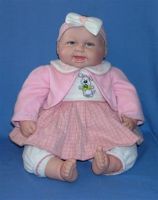 Sell vinyl baby doll, with stuffed body, in shoe box
