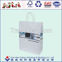 2015 NEW Customized Christmas Paper shopping bag