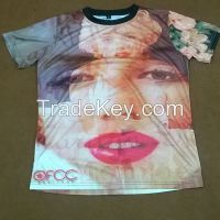 sublimation t shirt for female