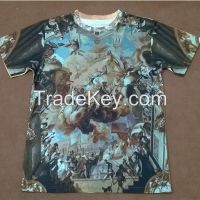 Custom made sublimation t shirt