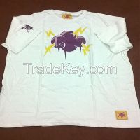 Custom screen printing 100% cotton t shirts