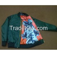 Custom made bomber varsity jackets with embroidery logo