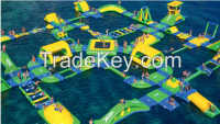 Factory price Rental Inflatable water park near sea aquatic parks for commercial