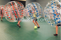2015 High quality bubble soccer ball hot sale bumper ball PVC/TPU material human size ball