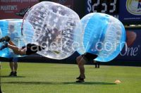 Factory price bubble soccer ball hot sale bumper ball PVC/TPU material human size ball