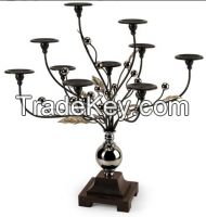 Metal Candleholder Centerpiece