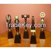 Metal & Wood Trophy