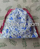 drawstring cotton bag with high quality