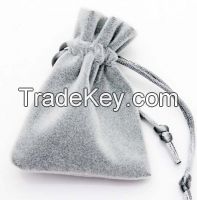 customized velvet pouch bag