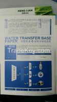 Precoated water transfer printing paper