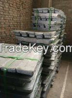 Hot zinc ingots