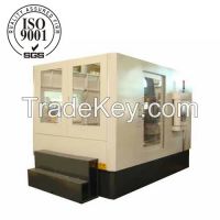 Vertical and inverted vertical combined CNC machine tool