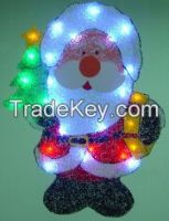 EVA&LED Christmas decorative lights, Big Head Santa, xmas lights