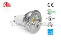 LED spot lights GU10 COB 5w/6w/7w with CE, RoHS, ETL, UL, Energy Star certification