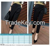 6xl 5xl 4xl plus size Black Pants 2105 New fashion women elegant trous