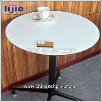 compact laminated melamine restaurant table top/hpl tabletop