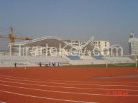insulated tent fabric membrane structure for stadium canopy bleacher