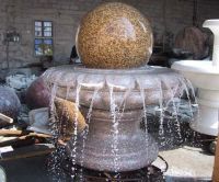 Sell ball fountain in granite & marble