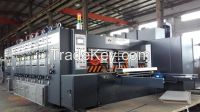 High speed multi-color flexo printing & oil-coating machine
