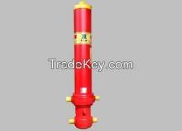 hydraulic cylinder for dumper;hydraulic parts;the former top tank;hydraulic system