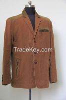 men coat spring autumn suit orange for businessmen