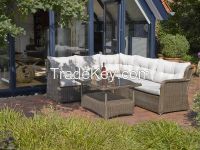 Rattan Chair Table Set