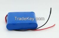 18650 7.4V 5200mAh rechargeable cylindrical battery pack