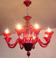 Sell glass chandelier-MURANO