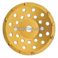 7 Inch PCD Grinding Cup Wheel for Fast Removal of Flooring