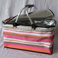 Promotional picnic Basket Suitable Camping and cooler bag