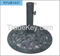 7kg round cast iron umbrella  base