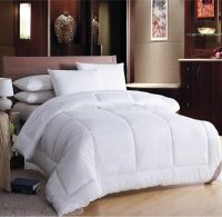 Top quality 233T cotton fabric microfiber filling luxury hotel king size duvet