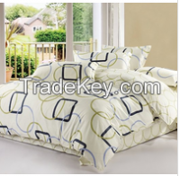 100% Polyester fabric A B version design Printing Bedding Set / household bedding sheet set