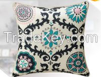 luxury printing sofa pillows fancy dsign ready made cushion covers