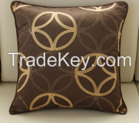wholesale sofa pillows metallic thread embroidery cushion covers
