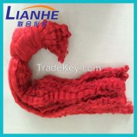 recycled red color polyester fiber tow