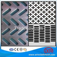 round hole staggered perforated metal