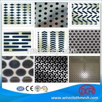 architecture perforated metal / round perforated staggered perforated metal