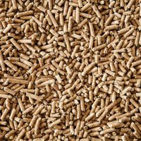 Hard wood pellets