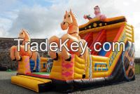 Factory direct inflatable slide, inflatable castle, inflatable bouncer