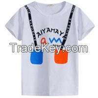 Professional China Supplier Factory Plain kids t-shirt with Pocket OEM