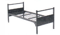 Heavy-duty Metal Single Bed