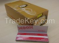 Moon red 1.25 slow burning cigarette rolling paper