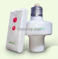 Wireless Remote Control Lamp Holder 220V E27