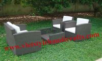 Sell poly rattan sofa set