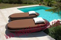 Sell poly rattan lounge