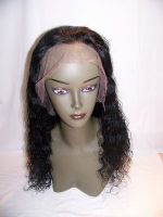 Sell lace wigs , weft and eyelash
