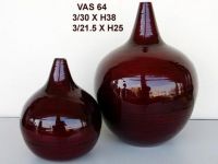 Sell Red lacquer Vase