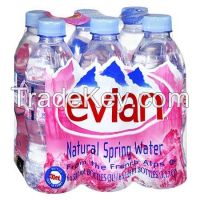 Evian Natural Mineral Water Bottle Plastic